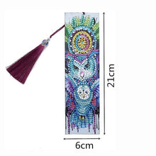 Load image into Gallery viewer, Diamond Painting Bookmark Owl