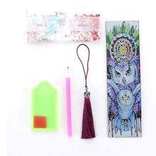 Load image into Gallery viewer, Diamond Painting Bookmark Owl