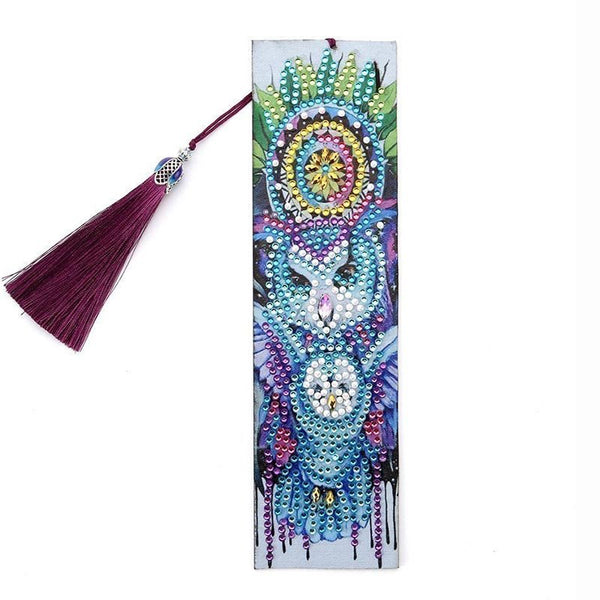 Diamond Painting Bookmark Owl
