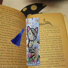 Load image into Gallery viewer, Diamond Painting Bookmark Cat