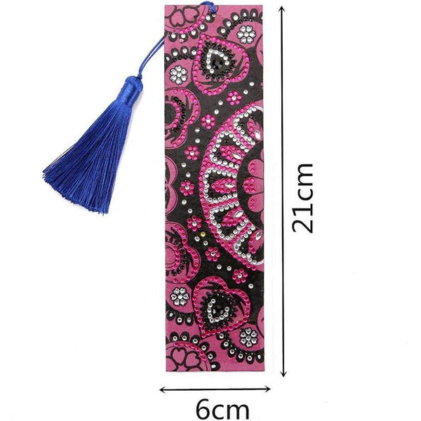 Diamond Painting Bookmark with Mandala
