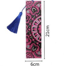 Load image into Gallery viewer, Diamond Painting Bookmark with Mandala