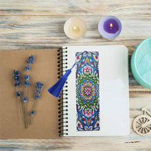 Load image into Gallery viewer, Diamond Painting Bookmark Mandala Flower