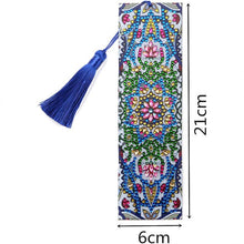 Load image into Gallery viewer, Diamond Painting Bookmark Mandala Flower