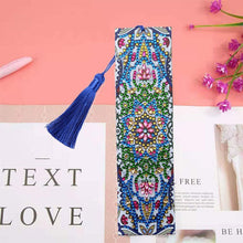 Load image into Gallery viewer, Diamond Painting Bookmark Mandala Flower
