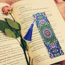 Load image into Gallery viewer, Diamond Painting Bookmark Mandala Flower