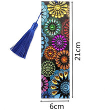 Load image into Gallery viewer, Diamond Painting Bookmark Mandala Flowers