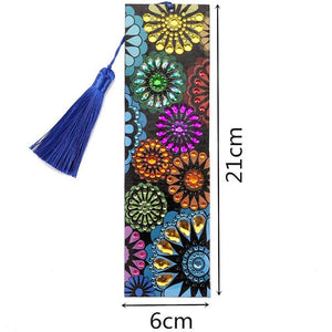 Diamond Painting Bookmark Mandala Flowers