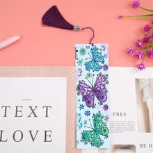 Load image into Gallery viewer, Diamond Painting Bookmark Butterflies