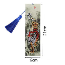 Load image into Gallery viewer, Diamond Painting Bookmark Tiger