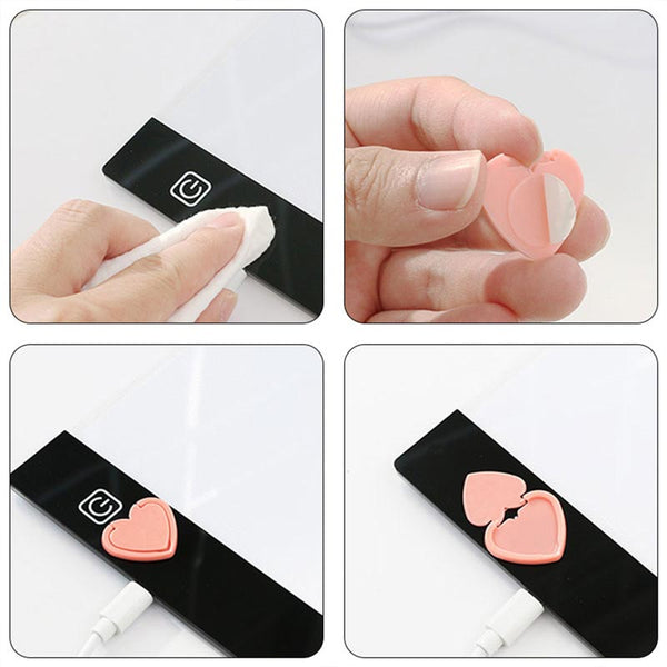 Diamond Painting Light Pad Cover Heart 2 Colors