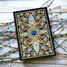 Load image into Gallery viewer, Diamond Painting Notebook Blue Eye