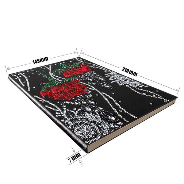 Diamond Art Notebook Flowers