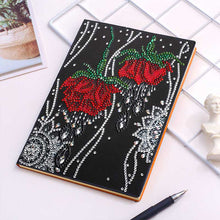 Load image into Gallery viewer, Diamond Art Notebook Flowers