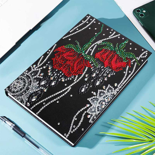 Diamond Art Notebook Flowers