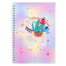 Load image into Gallery viewer, Diamond Painting Notebook Cover Minder Lama