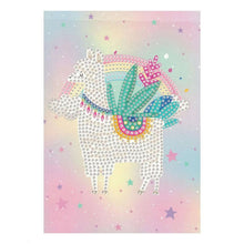 Load image into Gallery viewer, Diamond Painting Notebook Cover Minder Lama