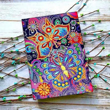 Load image into Gallery viewer, Diamond Painting Notebook with Butterflies