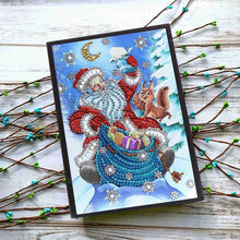 Load image into Gallery viewer, Diamond Painting Notebook Santa Claus