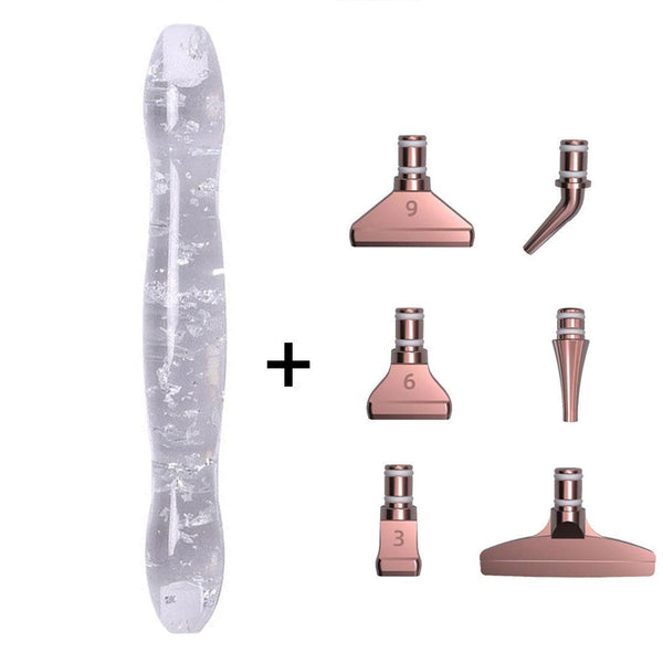 Diamond Painting Premium Ergonomic Pen Leaf Silver Accessory