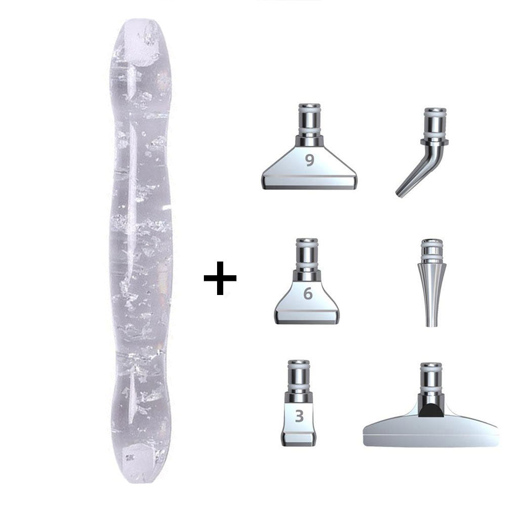 Diamond Painting Premium Ergonomic Pen Leaf Silver Accessory