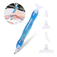 Load image into Gallery viewer, Diamond Painting Premium Ergonomic Pen Blue Accessory