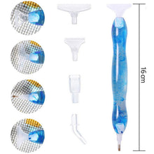 Load image into Gallery viewer, Diamond Painting Premium Ergonomic Pen Blue Accessory