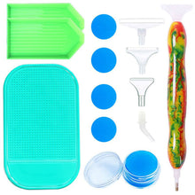 Load image into Gallery viewer, Diamond Painting Premium Ergonomic Pen Green Accessory
