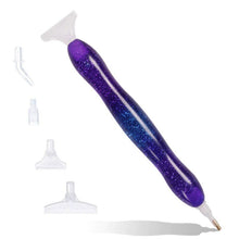 Load image into Gallery viewer, Diamond Painting Premium Ergonomic Pen Purple 5 Variants