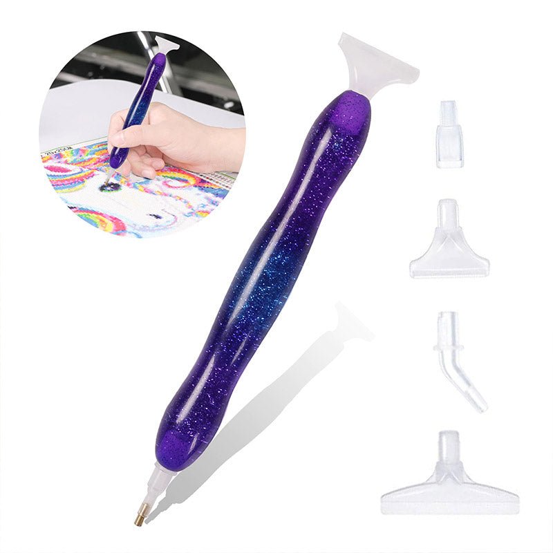 Diamond Painting Premium Ergonomic Pen Purple 5 Variants