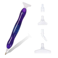 Load image into Gallery viewer, Diamond Painting Premium Ergonomic Pen Purple 5 Variants
