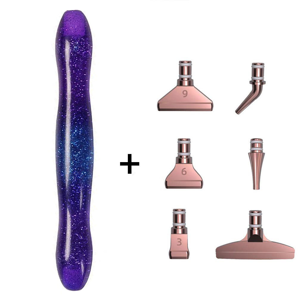 Diamond Painting Premium Ergonomic Pen Purple 5 Variants