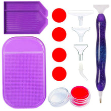 Load image into Gallery viewer, Diamond Painting Premium Ergonomic Pen Purple 5 Variants