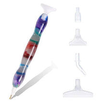 Load image into Gallery viewer, Diamond Painting Premium Ergonomic Pen Purple/Red Accessory