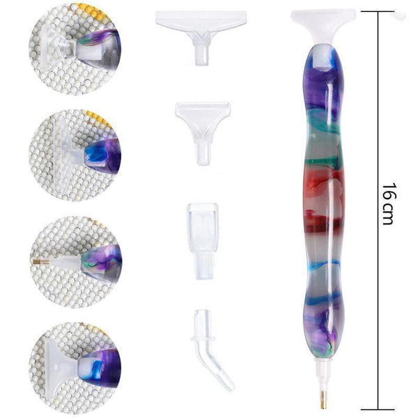 Diamond Painting Premium Ergonomic Pen Purple/Red Accessory