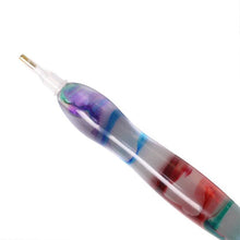 Load image into Gallery viewer, Diamond Painting Premium Ergonomic Pen Purple/Red Accessory
