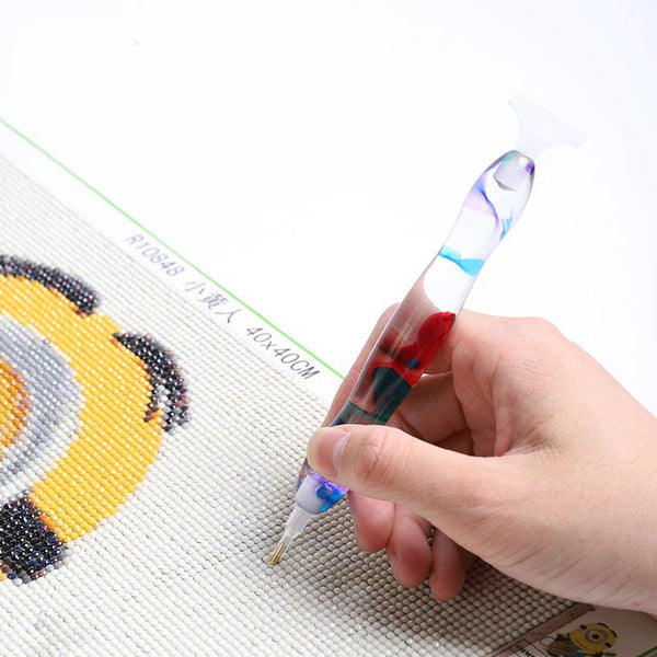 Diamond Painting Premium Ergonomic Pen Purple/Red Accessory