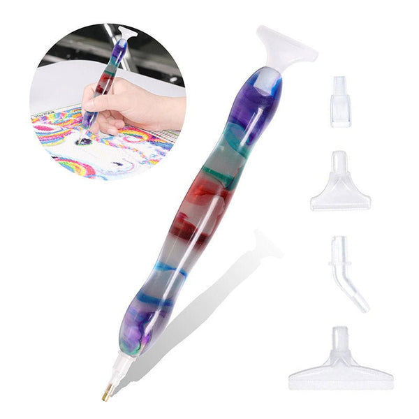 Diamond Painting Premium Ergonomic Pen Purple/Red Accessory