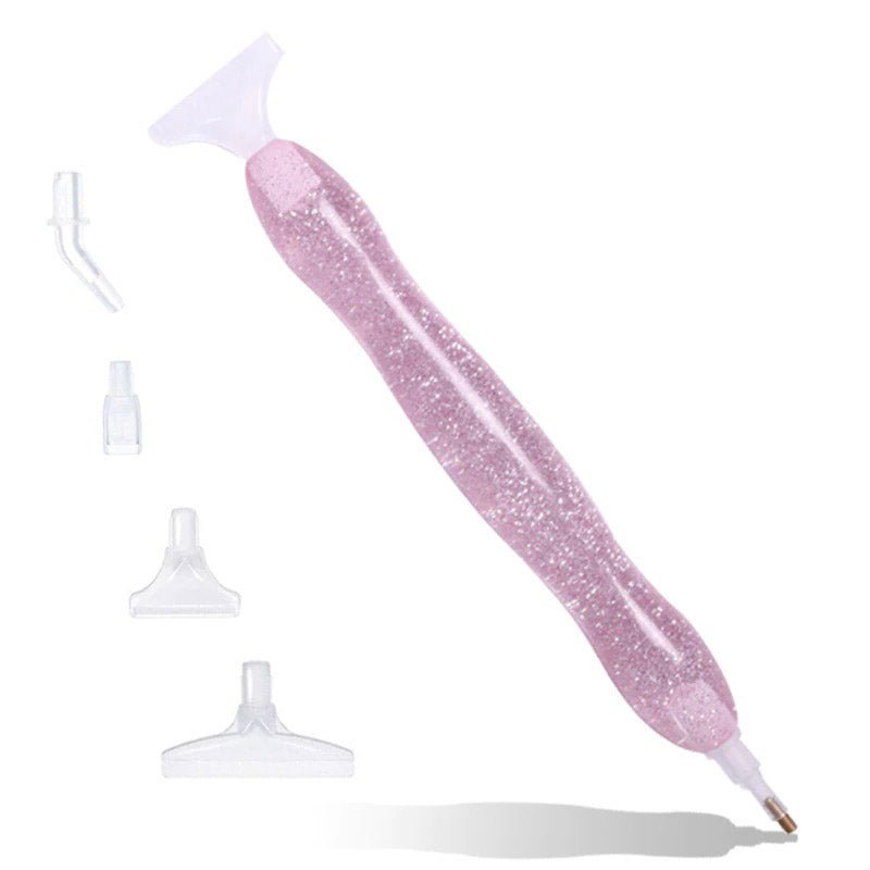 Diamond Painting Premium Pen Ergonomic Pink Glitter 5 Variants
