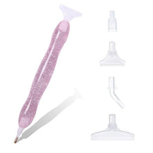 Load image into Gallery viewer, Diamond Painting Premium Pen Ergonomic Pink Glitter 5 Variants