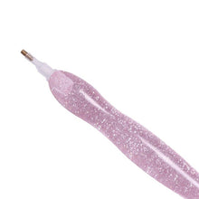Load image into Gallery viewer, Diamond Painting Premium Pen Ergonomic Pink Glitter 5 Variants