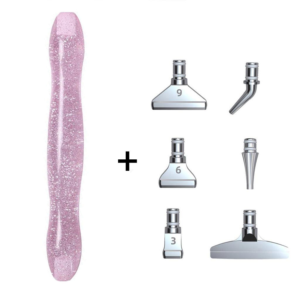 Diamond Painting Premium Pen Ergonomic Pink Glitter 5 Variants