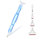 Diamond Painting Premium Pen Waves Light Blue 5 Variants