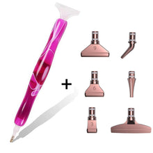 Load image into Gallery viewer, Diamond Painting Premium Pen Waves Purple 5 Variants