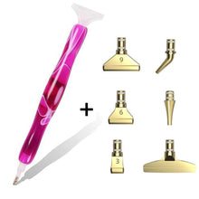 Load image into Gallery viewer, Diamond Painting Premium Pen Waves Purple 5 Variants