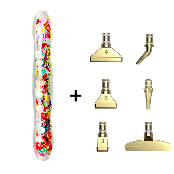Diamond Painting Ergonomic Premium Pen Fruits 5 Variants