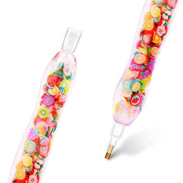 Diamond Painting Ergonomic Premium Pen Fruits 5 Variants