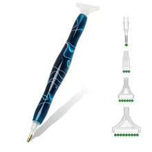 Load image into Gallery viewer, Diamond Painting Premium Pen Dark Blue 5 Variants