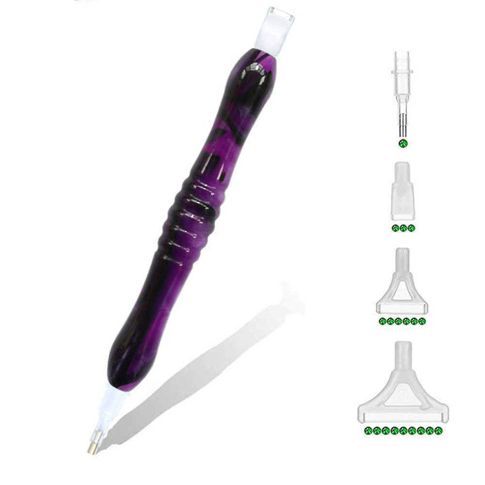 Diamond Painting Premium Pen Dark Purple 5 Variations