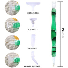 Load image into Gallery viewer, Diamond Painting Premium Pen Green 5 Variants